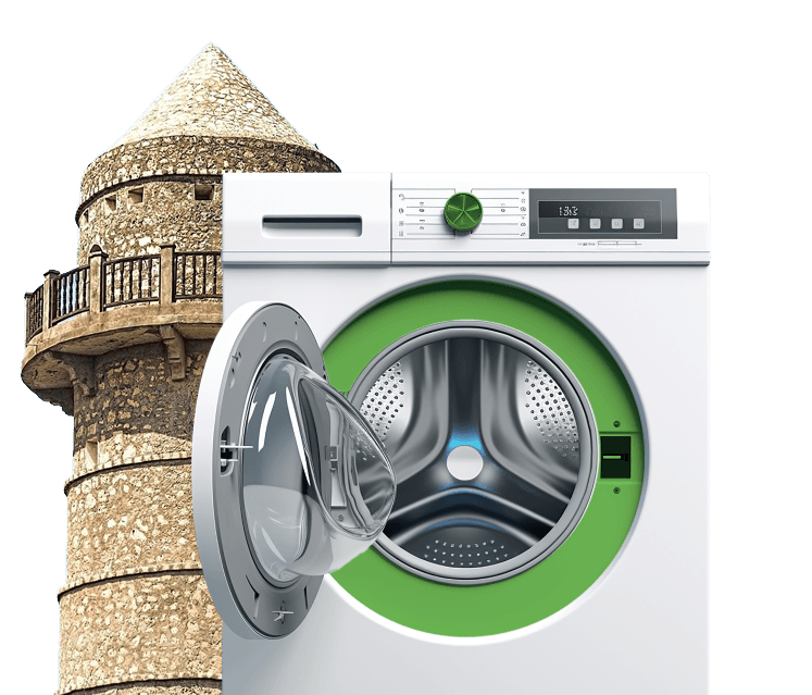 Washing Machine with Tower